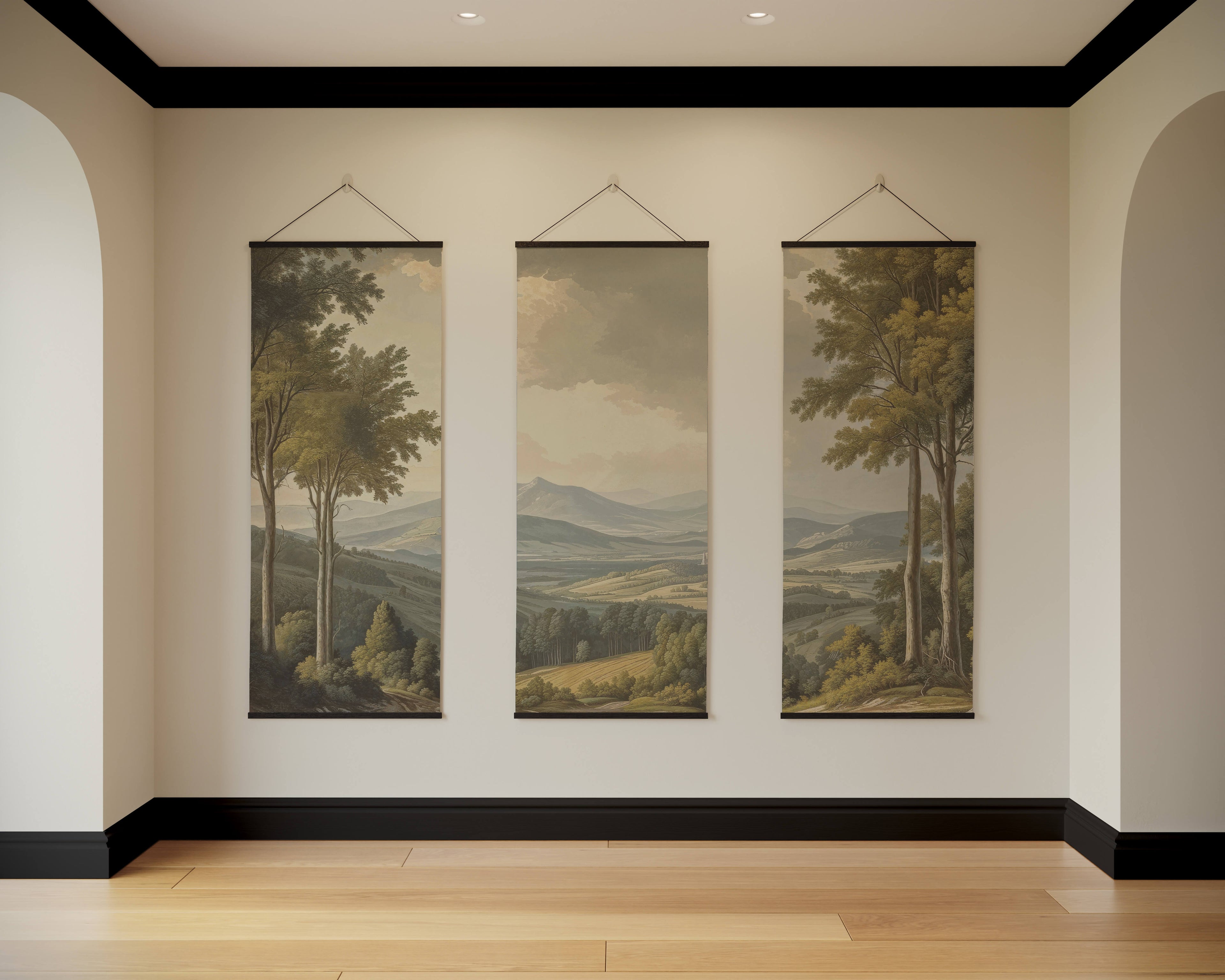 Vintage Landscape Tapestry
