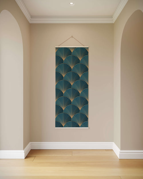Art Deco Shell Tapestry