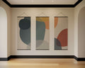 Soft Abstract Shapes Tapestry