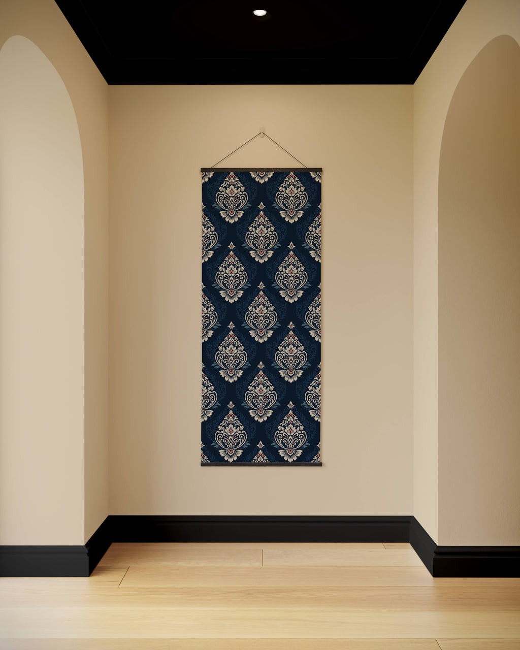 Damask Medallion Tapestry