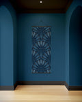 Art Deco Leaf Fan Tapestry