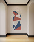 Modern Geometric Triangle Tapestry