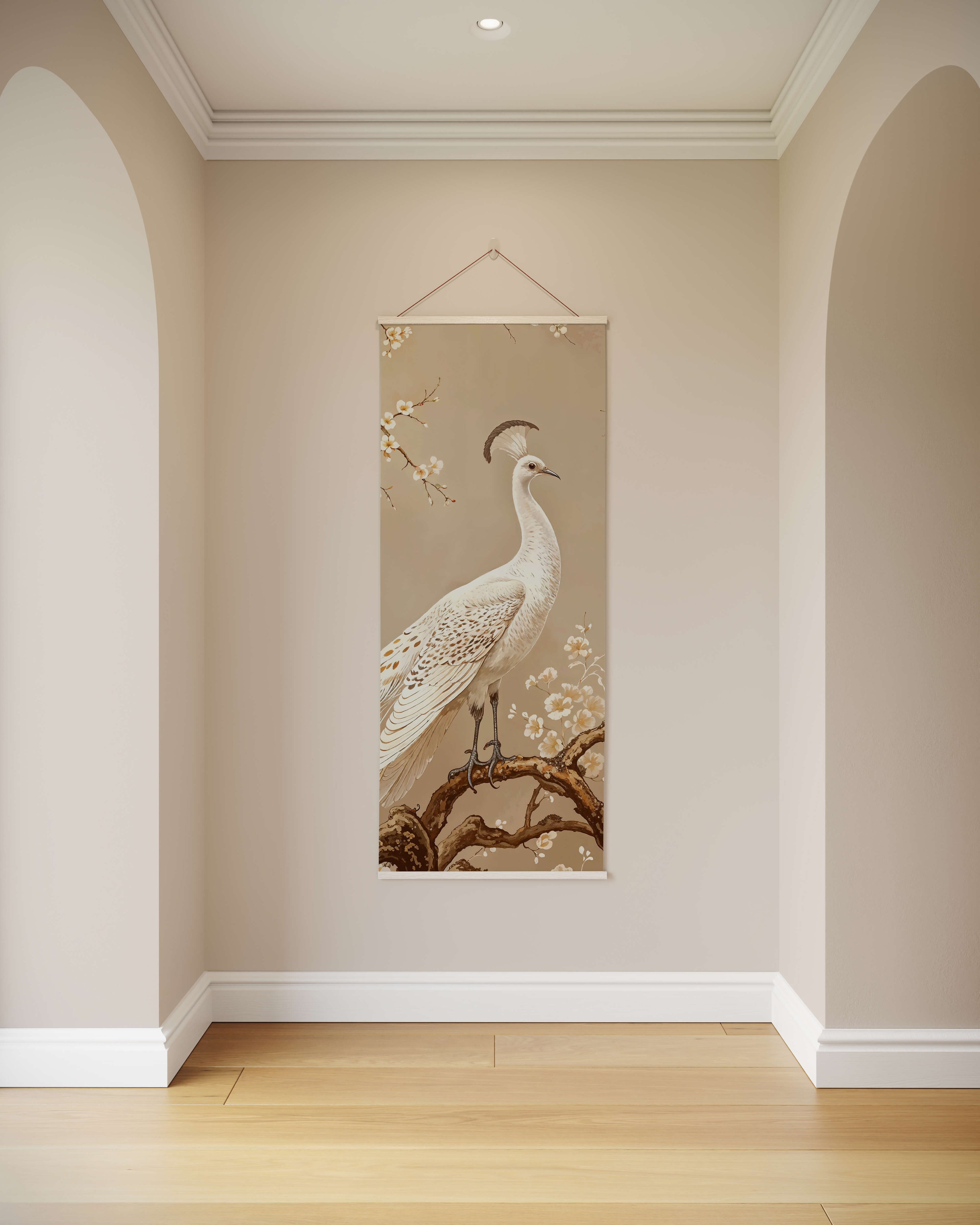 Peacock Chinoiserie Tapestry