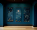 Moonlit Forest Tapestry